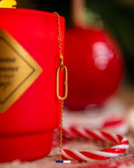 Bougie de Noël Pomme D'Amour avec Bijou - My Jolie Candle