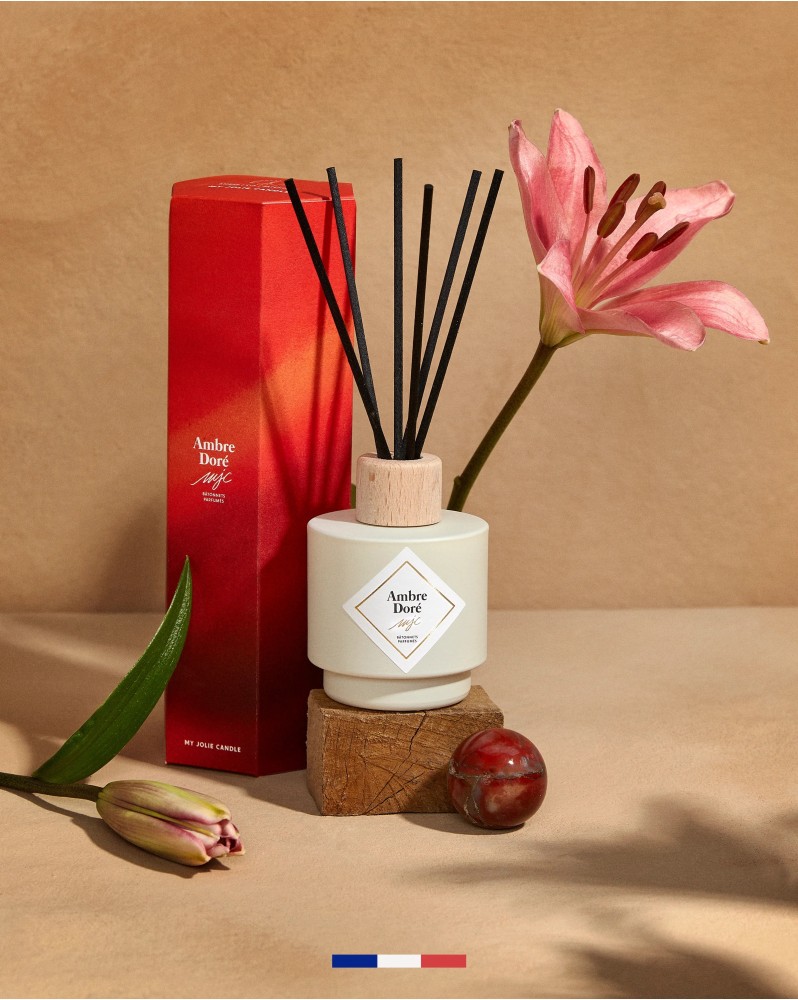 Bouquet Parfumé Ambre Doré - My Jolie Candle
