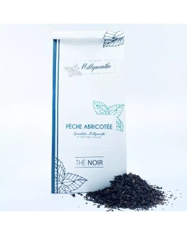 Thé noir Pêche Abricotée -...