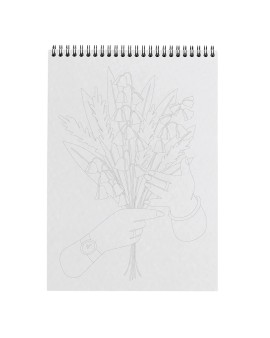 Coloring Book Floral A4 - Maison Joliette