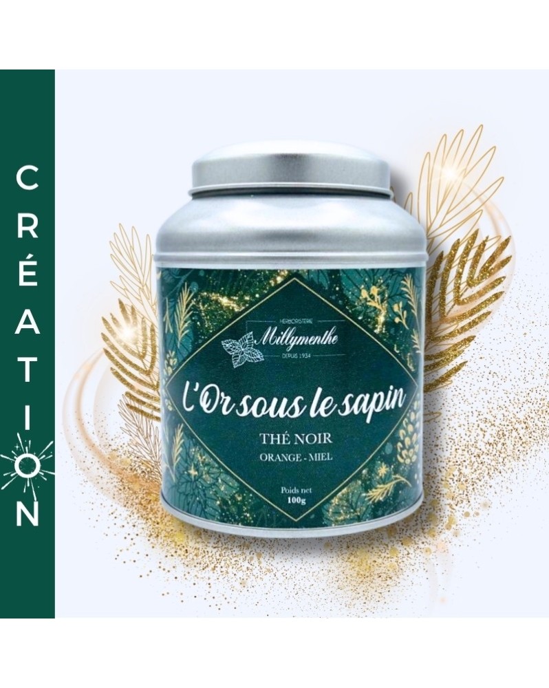 Thé noir L'Or Sous le Sapin - Millymenthe