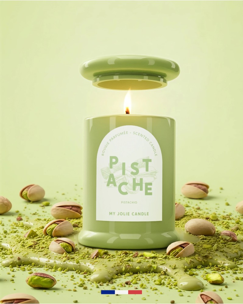 Bougie Trendy Pistache - My Jolie Candle