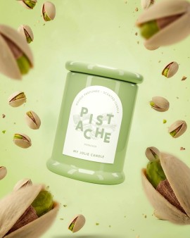 Bougie Trendy Pistache - My Jolie Candle