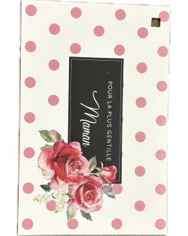 Carte message pour plantes et bouquets de fleurs à offrir