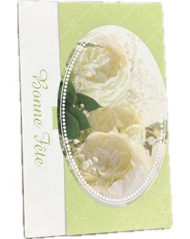 Carte message pour plantes et bouquets de fleurs à offrir