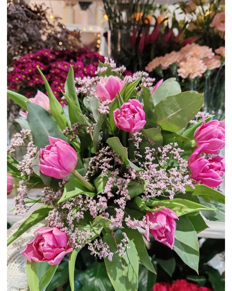 Eclat de Lumière : Bouquet de Tulipes
