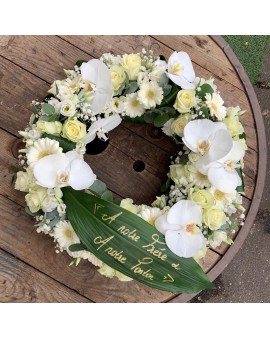 Couronne de fleurs : Un...